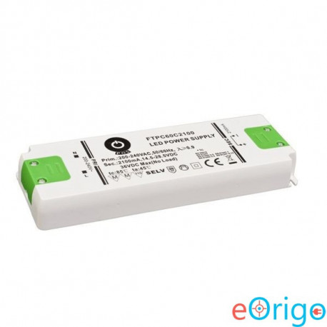 POS Power FTPC60C2100 2100mA/14.5~28.5V 59,8W IP20 LED tápegység