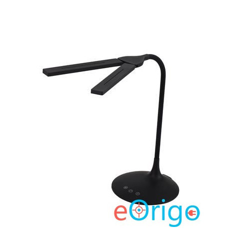 Alba Ledtwin 6W LED asztali lámpa fekete (LEDTWIN N)
