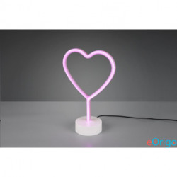 Trio R55210101 Heart 30,5 cm USB asztali lámpa