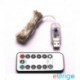 IRIS 8 programos 10m/távirányítós/több színű/100db LED-es/USB-s fénydekoráció (273-32)