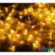 IRIS Csillag alakú fix fényű/2,5m/meleg fehér/12db LED-es USB-s fénydekoráció (312-01)