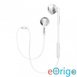 Philips SHB5250WT/00 Bluetooth mikrofonos fülhallgató fehér