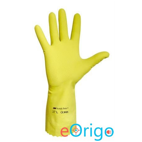 Védőkesztyű, latex 8-as méret (10 pár/csomag) sárga (5028) Védőkesztyű, latex 8-as méret (10 pár/csomag) sárga (5028)