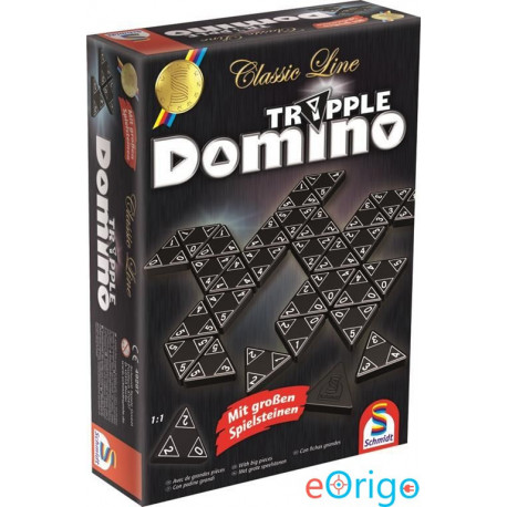 Schmidt Tripple Domino Classic line, Tripple-Domino Triominos társasjáték (49218 / 49287)