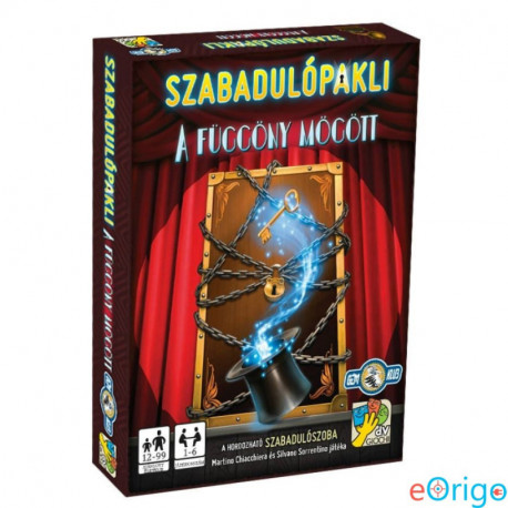 Asmodee Szabadulópakli: A függöny mögött társasjáték (DAV34125) Asmodee Szabadulópakli: A függöny mögött társasjáték (DAV34125)