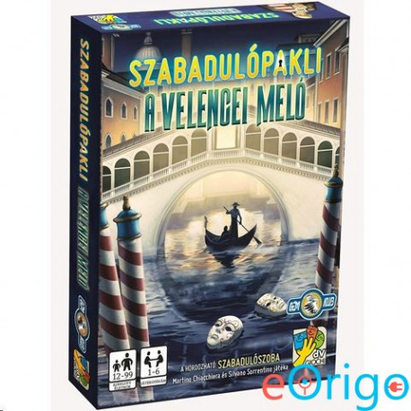 Asmodee Szabadulópakli: A velencei meló társasjáték Asmodee Szabadulópakli: A velencei meló társasjáték