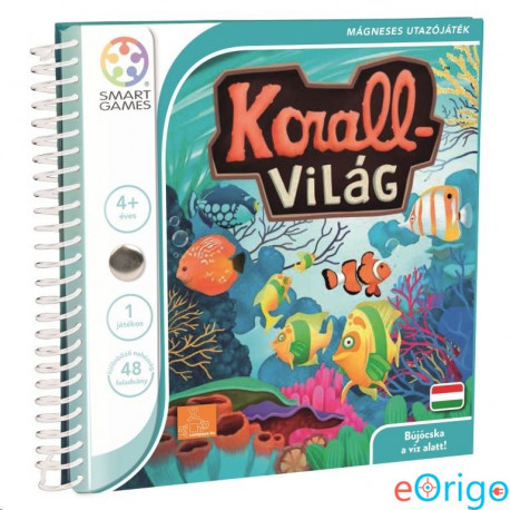 SmartGames Magnetic Travel Korallvilág logikai játék (SGT 221) SmartGames Magnetic Travel Korallvilág logikai játék (SGT 221)