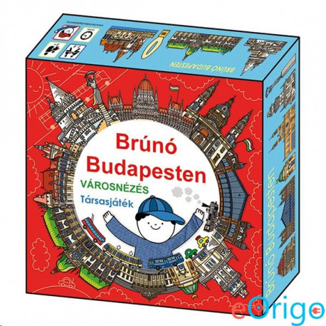 Keller & Mayer Brúnó Budapesten társasjáték (713526)