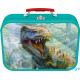 Schmidt Dinoszauruszok 2x60, 2x100 db Puzzle Box - Fém kofferben (56495, 17823-184)