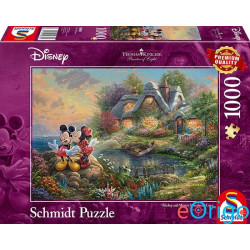 Schmidt Disney Sweethearts Mickey & Minnie 1000db-os puzzle (59639) (18896-184)