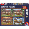 Schmidt Ház a négy évszakban, 2000 db-os puzzle (58345, 18515-182)