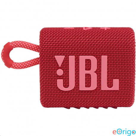 JBL Go 3 vízálló hordozható Bluetooth hangszóró piros (JBLGO3RED)