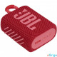 JBL Go 3 vízálló hordozható Bluetooth hangszóró piros (JBLGO3RED)