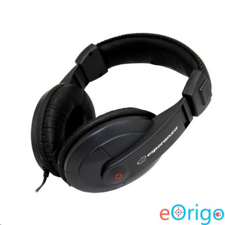 Esperanza REGGAE mikrofonos fejhallgató fekete (EH120) Esperanza REGGAE mikrofonos fejhallgató fekete (EH120)