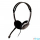 V7 Lightweight Stereo Headset mikrofonos fejhallgató fekete (HA212-2EP)