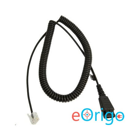 Jabra QD - RJ45 spirál kábel (8800-01-89) Jabra QD - RJ45 spirál kábel (8800-01-89)