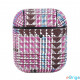 Terratec AIR Box Apple AirPods tok rózsaszín-barna - Tartan Pink (306853)