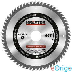 Kreator KRT020415 körfűrészlap 185mm 60T