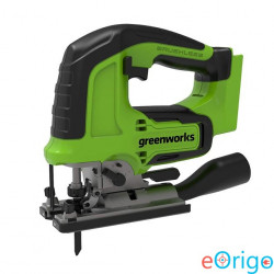 Greenworks dekopírfűrész GD24JS 24v szénkefe nélkül akku és töltő nélkül (3601407-GW)