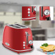 ProfiCook PC-TA 1193 kenyérpirító piros