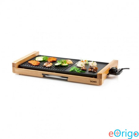 Domo DO8311TP bambusz keretes Teppanyaki grillsütő