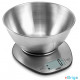 Mesko MS3152 tálas konyhamérleg inox