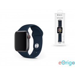 Devia ST324857 iWatch karpánt 40mm sötétkék