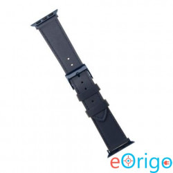 FIXED Leather Strap Apple Watch 42/44/45mm szíj kék (FIXLST-434-BL)