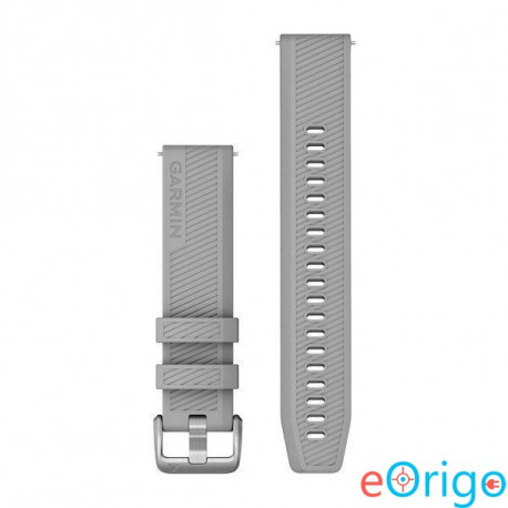 Garmin 20mm szürke szilikon, rozsdamentes csat (Quick Release) Approach S40 óraszíj (010-12925-00) Garmin 20mm szürke szilikon, rozsdamentes csat (Quick Release) Approach S40 óraszíj (010-12925-00)