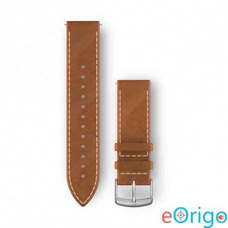 Garmin vívomove HR óraszíj barna bőr, ezüstszínű csattal (010-12691-0A) Garmin vívomove HR óraszíj barna bőr, ezüstszínű csattal (010-12691-0A)