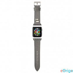 Karl Lagerfeld Apple Watch 42/44mm óraszíj ezüst (KLAWLOKHG)