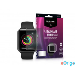 MyScreen Protector AntiCrash Shield Edge3D Apple Watch Series 3 (42mm) ütésálló kijelzővédő fólia 2db/csomag (LA-2040)