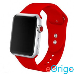 Mybandz Apple Watch 38/40mm szilikon óraszíj piros (APW381643)