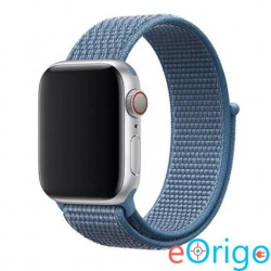 Mybandz Apple Watch 42/44mm szövet óraszíj kék (APW422796)