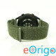Mybandz tépőzáras szövet óraszíj 22mm, khaki (22SKU7635)