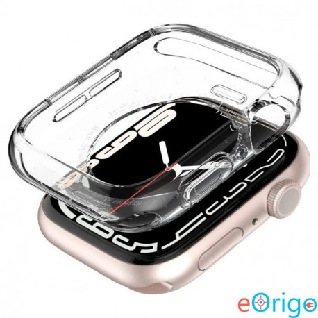 Spigen Liquid Crystal Apple Watch Series 7/SE/6/5/4 (45mm/44mm) tok átlátszó (ACS04196)