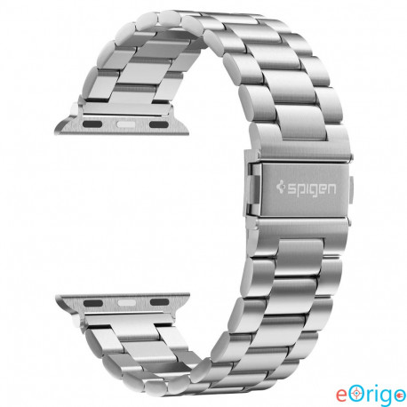 Spigen Modern Fit Apple Watch Series 5 / 4 (44mm) fém szíj ezüstszínű (062MP25404)