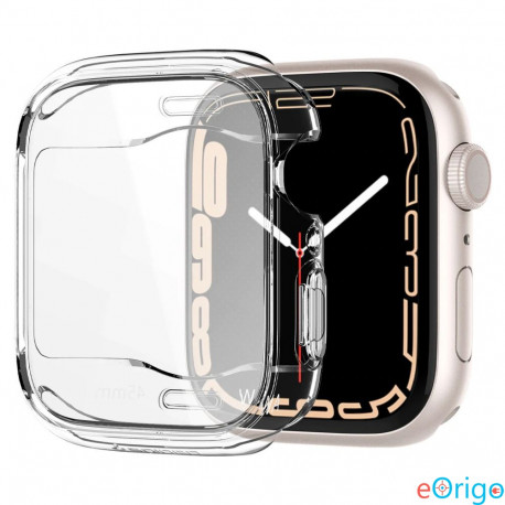 Spigen Ultra Hybrid Apple Watch Series 7 (45mm) tok átlátszó (ACS04180)