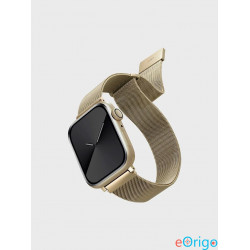 Uniq Dante Apple Watch 45/44/42mm fém szíj aranyszínű (62572)
