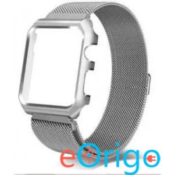 Usams ZB67IW2 Apple Watch 40mm mágneses szíj és tok ezüst