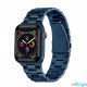 Xpro Apple Watch 38/40mm rozsdamentes vastag acél szíj kék (121375)