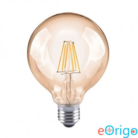 Iris Lighting Filament Bulb Longtip E27 ST64 6W/2700K/540lm aranyszínű LED fényforrás (ILFBST646W4000K)