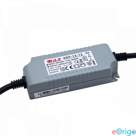 GLP AGV-12-12 12W 50+60V/1A IP40 LED tápegység GLP AGV-12-12 12W 50+60V/1A IP40 LED tápegység
