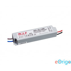 GLP GPCP-35-1400 33.6W 12+24V/1400mA IP67 LED tápegység