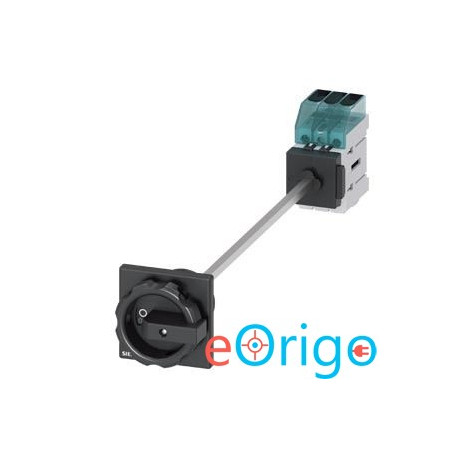 Siemens 3LD3248-0TK51 11kW szerelő lapra kivezetett hajtással fekete kar főkapcsoló Siemens 3LD3248-0TK51 11kW szerelő lapra kivezetett hajtással fekete kar főkapcsoló