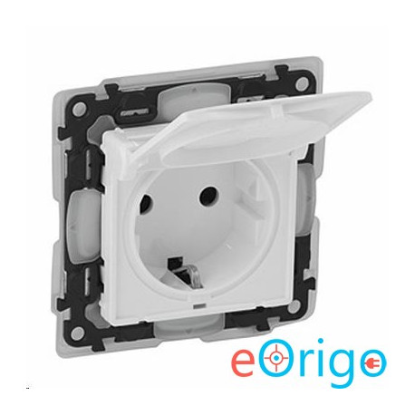 Legrand Valena Life 2P+F csatlakozóaljzat gyermekvédelemmel IP44 fehér (753119) Legrand Valena Life 2P+F csatlakozóaljzat gyermekvédelemmel IP44 fehér (753119)