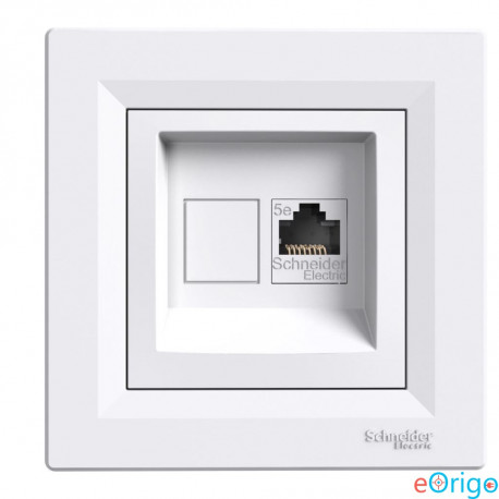 Schneider ASFORA 1xRJ45 Cat5e UTP aljzat fehér (EPH4300121) Schneider ASFORA 1xRJ45 Cat5e UTP aljzat fehér (EPH4300121)