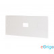 Eaton Xboard+ függőleges 800/300 szürke 4xNZM2 előlap