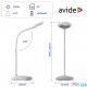 Avide LED asztali lámpa RGB fehér 4W (ABLDLRGB-4W)