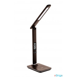 Avide LED asztali lámpa naptárral bőrhatású barna 6W (ABLDL-OLC-6W-BR)
